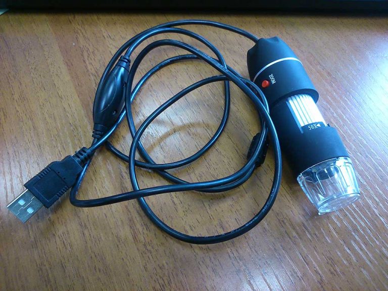 Usb микроскоп 500х с подсветкой как подключить